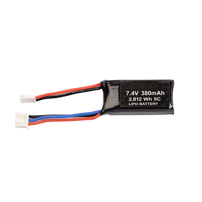 LiPo Battery 7.4V 380mAh without PCM for RC vehicles