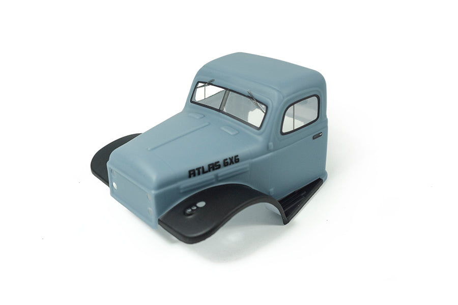 1:18 Atlas 6X6 Crawler Body | Matte Blue Lexan | Upgrade – FMS Hobby