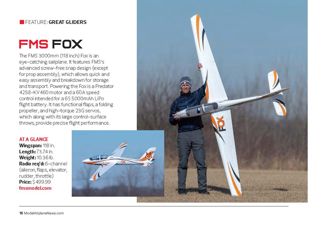 FMS 3000mm Fox Review