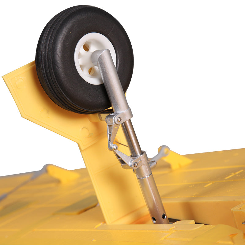 FMS 1400mm T-28D Trojan V4 yellow PNP metal shock-absorbing landing gear