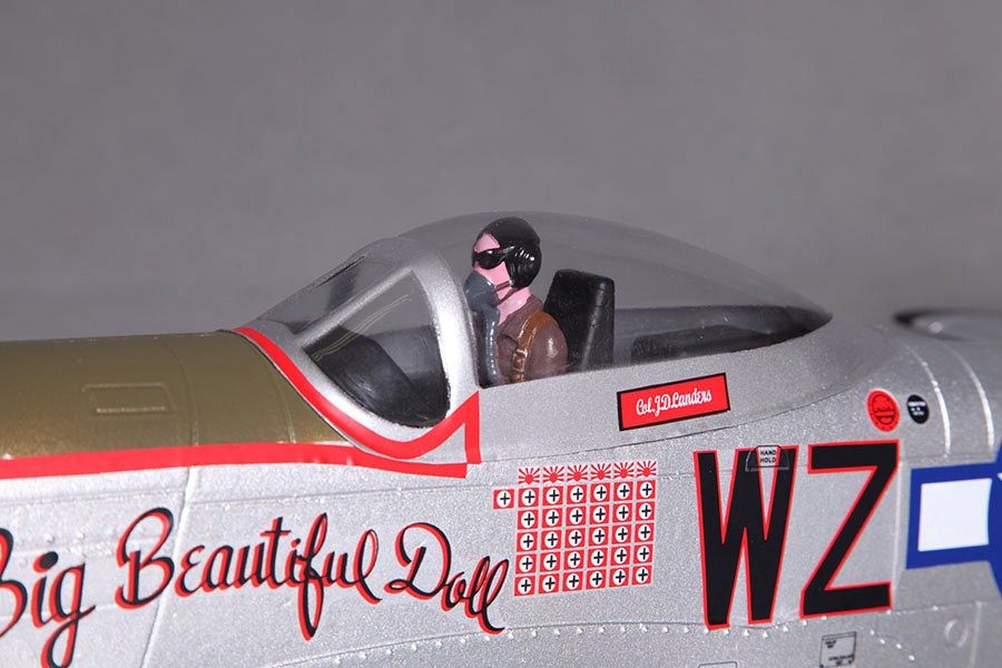 P-51D V2 Big Beautiful Doll 800mm RC Plane | PNP – FMS Hobby