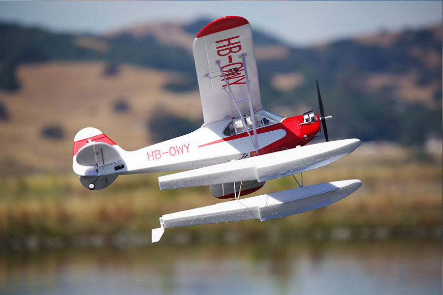 J-3 Cub V4 1400mm RTF | Floats + Reflex V2 – FMS Hobby