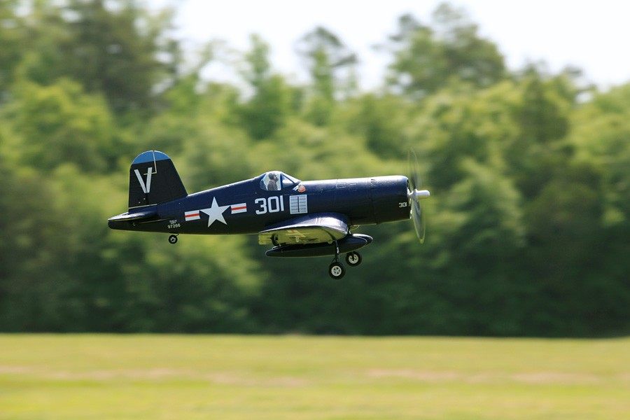 800mm F4U Corsair V2 RC Warbird | RTF & PNP – FMS Hobby