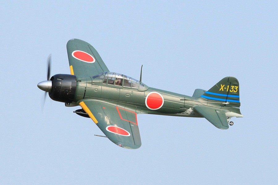 ゼロ戦　A6M3 ラジコン飛行機　FMS 1400mm A6M3 Zero PNP | 6-Channel Plug-and-Play Warbird – FMS Hobby