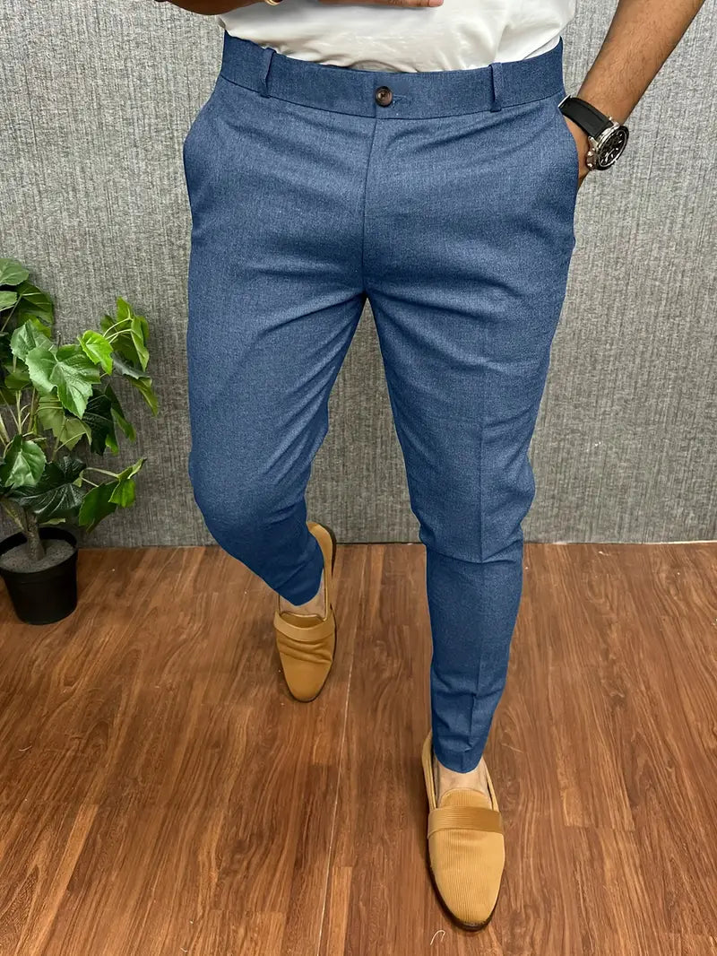 Herren Hose Slim Fit | Leicht Bequem-Embercourt