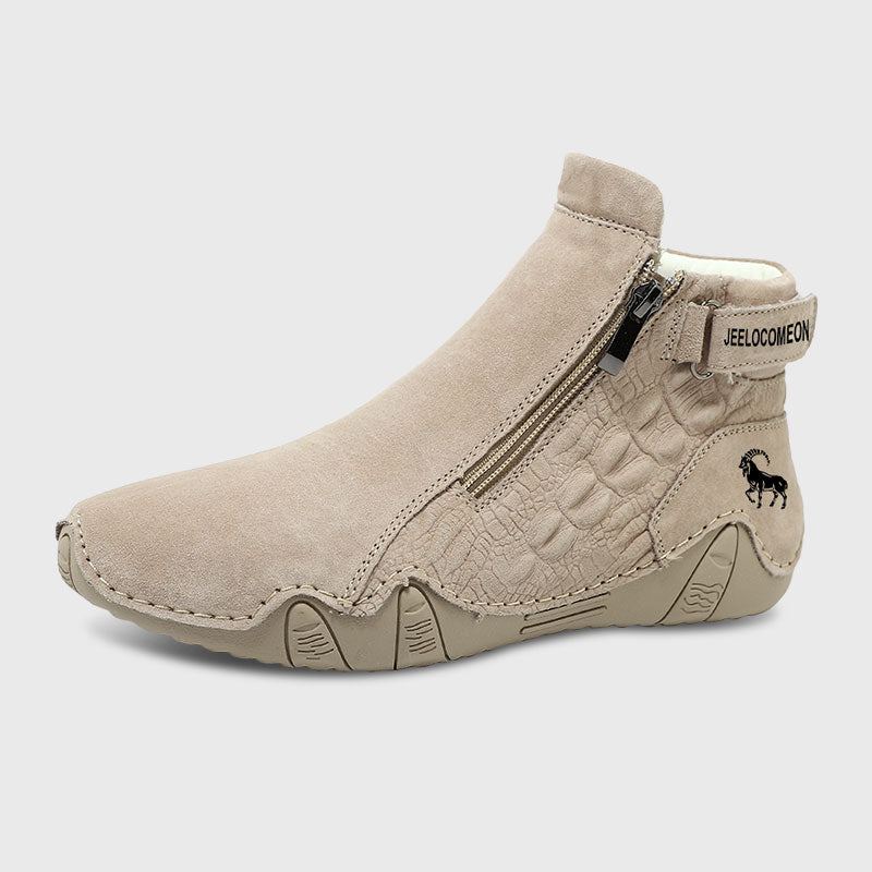 Dbeck® Crocodile: Wasserdichte Herrenstiefel für Outdoor, Pendeln & Autofahren-Embercourt
