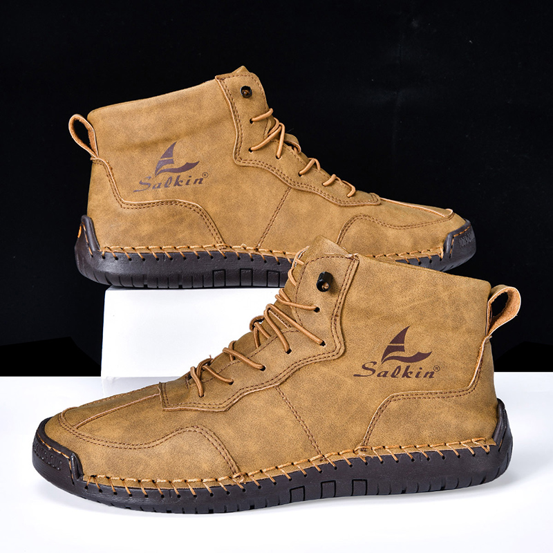 🎁Zeitlich begrenztes Angebot: 50 % Rabatt ⏳ Räumungsverkauf!! (👞Haltbar bis zu fünf Jahre) Herren-Freizeitschuhe aus echtem Leder