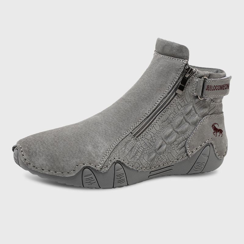 Dbeck® Crocodile: Wasserdichte Herrenstiefel für Outdoor, Pendeln & Autofahren-Embercourt