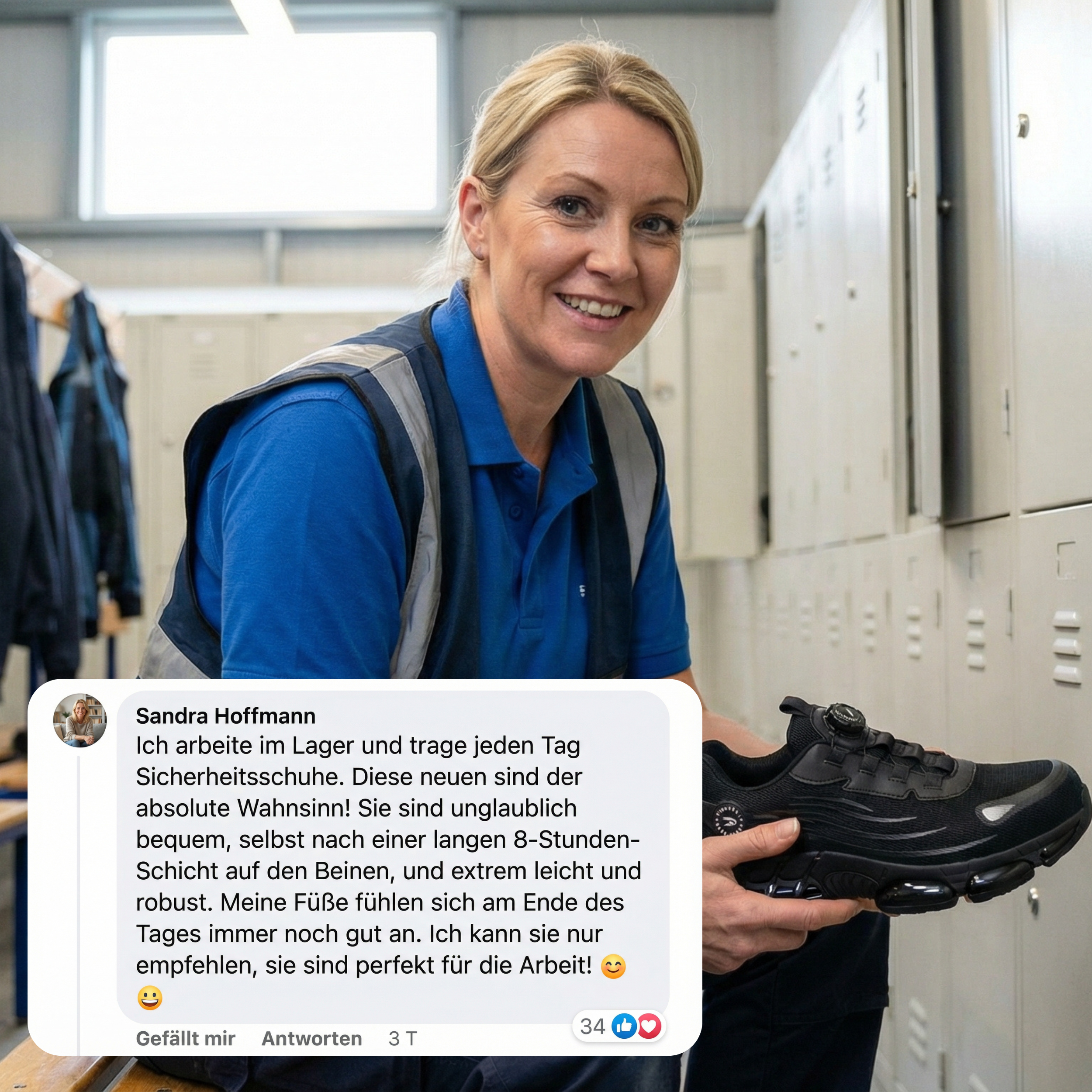 BLITZ® S3 Pro Damen: Gemacht für Sicherheit & ganztägigen Komfort-Embercourt