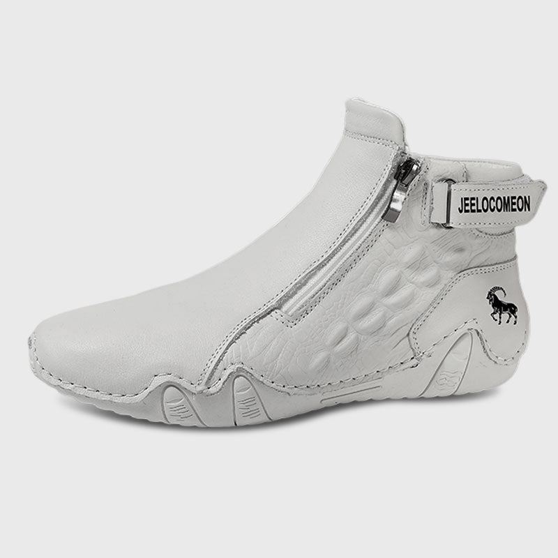 Dbeck® Crocodile: Wasserdichte Herrenstiefel für Outdoor, Pendeln & Autofahren-Embercourt