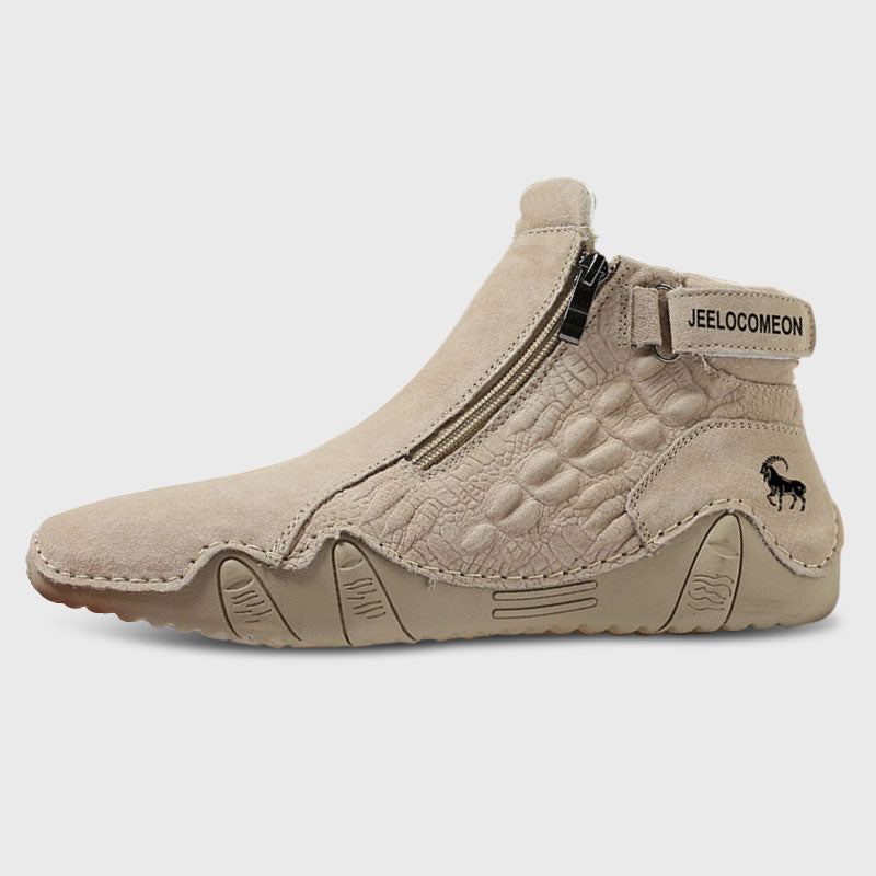 Dbeck® Crocodile: Wasserdichte Herrenstiefel für Outdoor, Pendeln & Autofahren-Embercourt