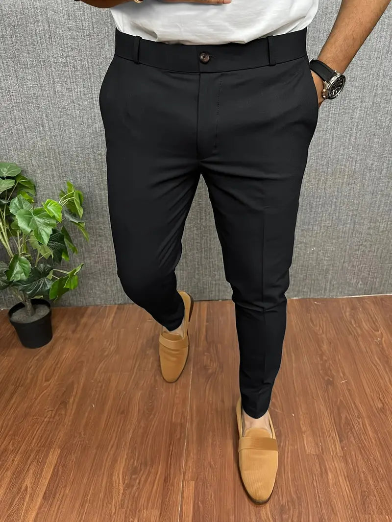 Herren Hose Slim Fit | Leicht Bequem-Embercourt