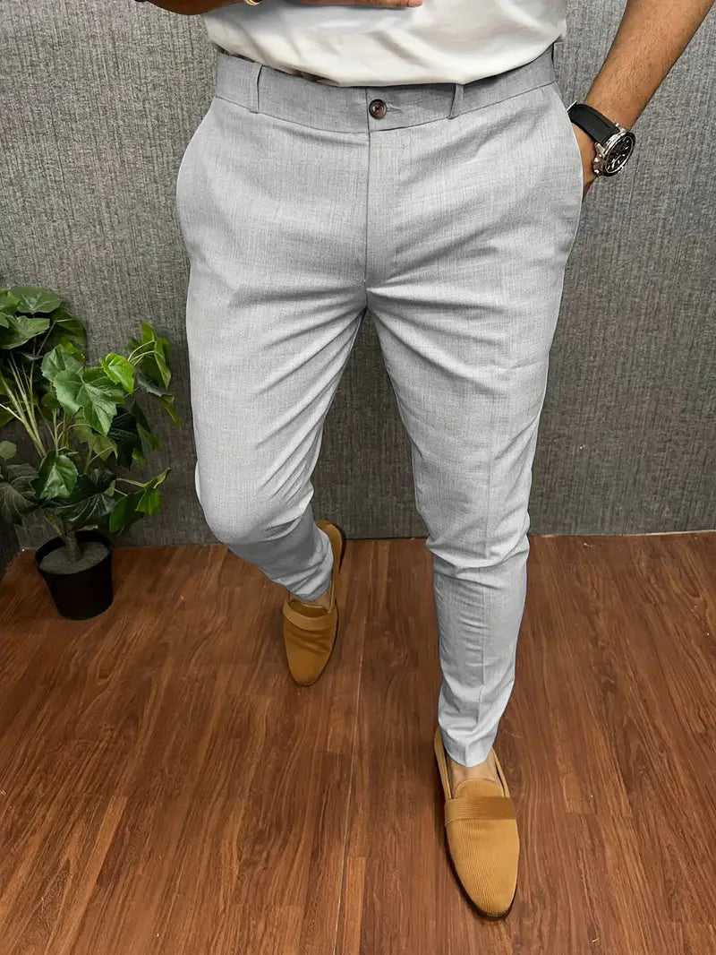 Herren Hose Slim Fit | Leicht Bequem-Embercourt