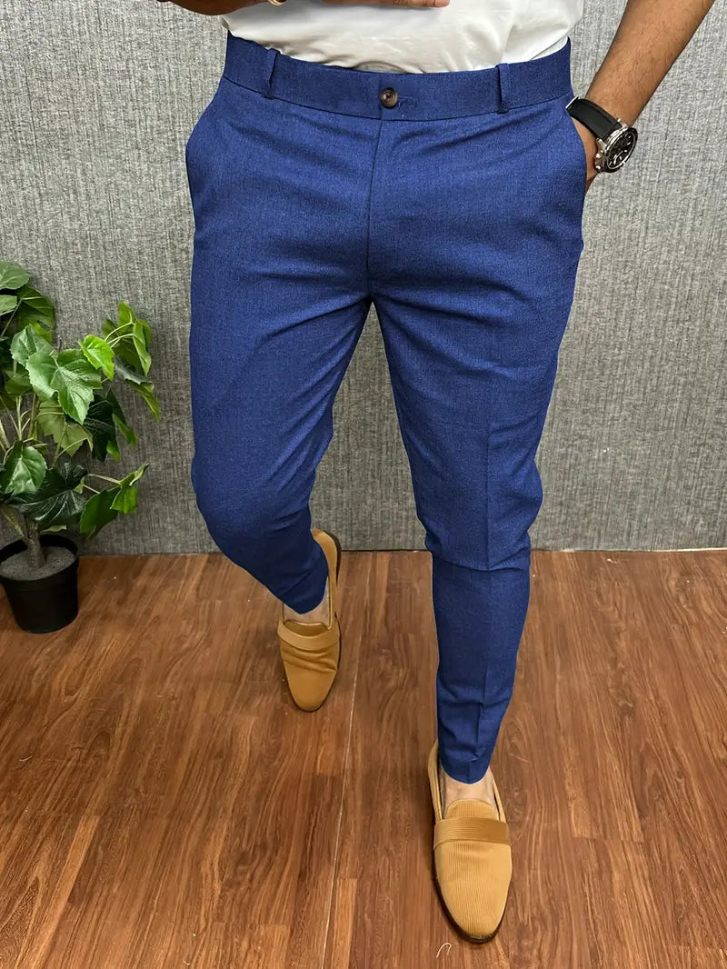 Herren Hose Slim Fit | Leicht Bequem-Embercourt