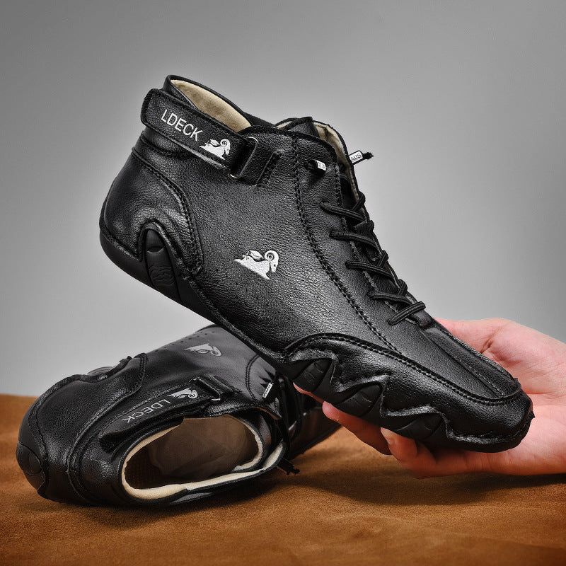 Ludwig Deck® orthopädische Premium Barfuß-Lederschuhe-Embercourt