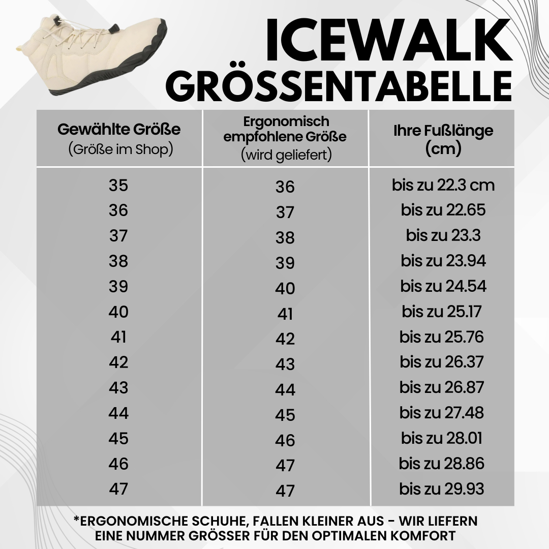 IceWalk - schmerzlindernde & wasserfeste Thermo-Barfußschuhe-Embercourt
