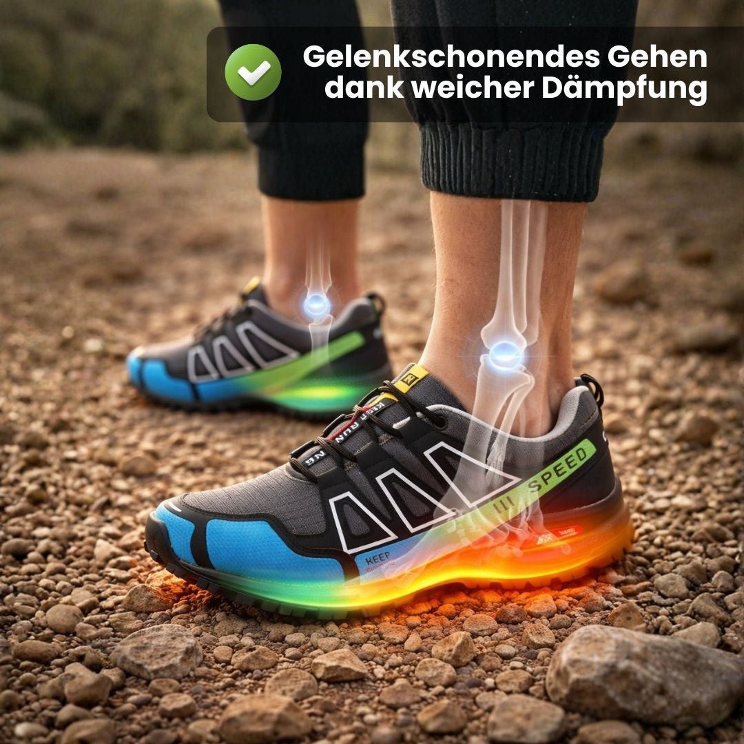 OrthoTrekking - Ergonomischer, wasserdichter & schmerzlindernder Trekking u.- Wanderschuh