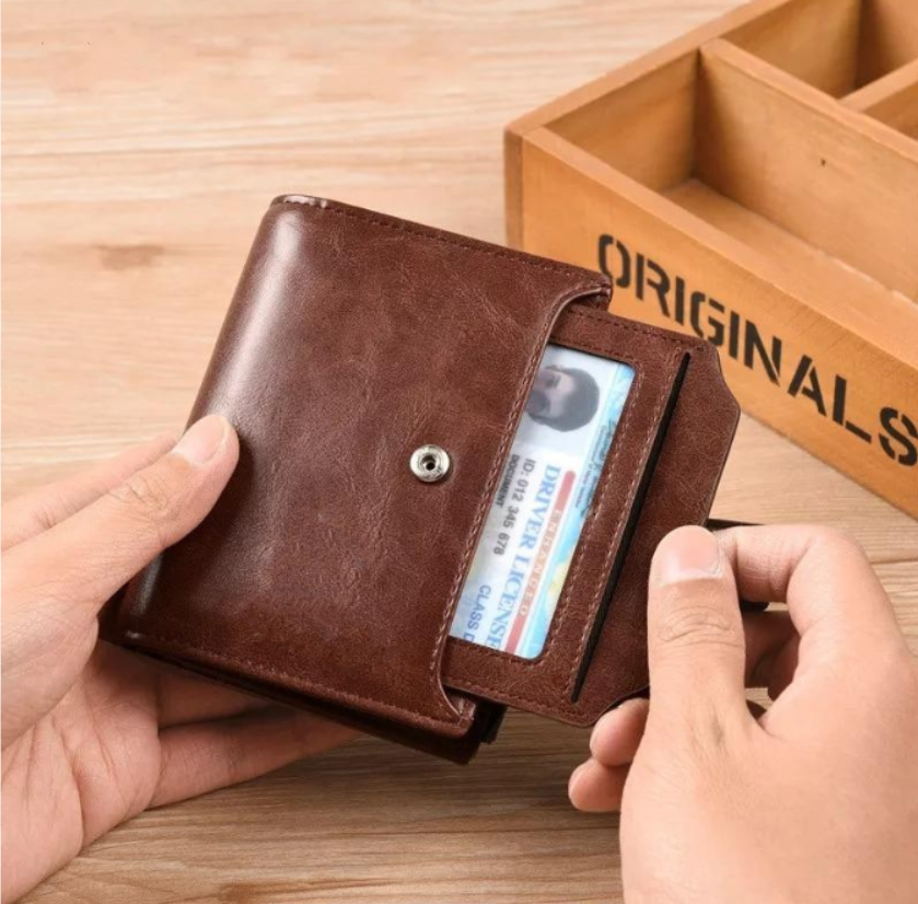 Diebstahlsichere Herren-Geldbörse mit RFID-Schutz-Embercourt