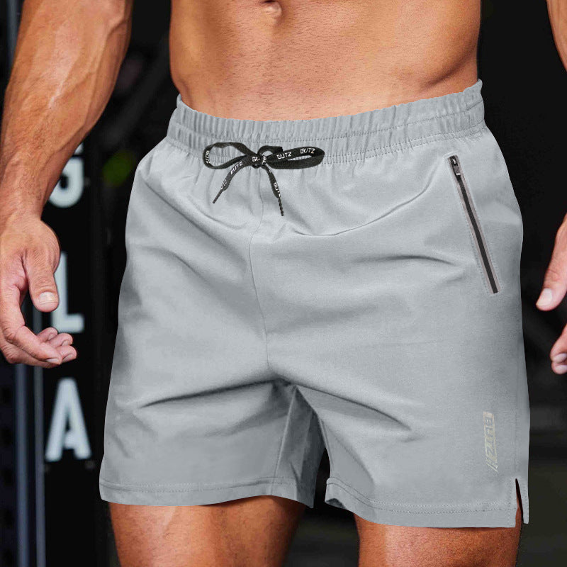 Herren Sportliche Multifunktions-Shorts mit schnell trocknender Technologie und praktischen Reißverschlusstaschen Heidi-Mode-Embercourt