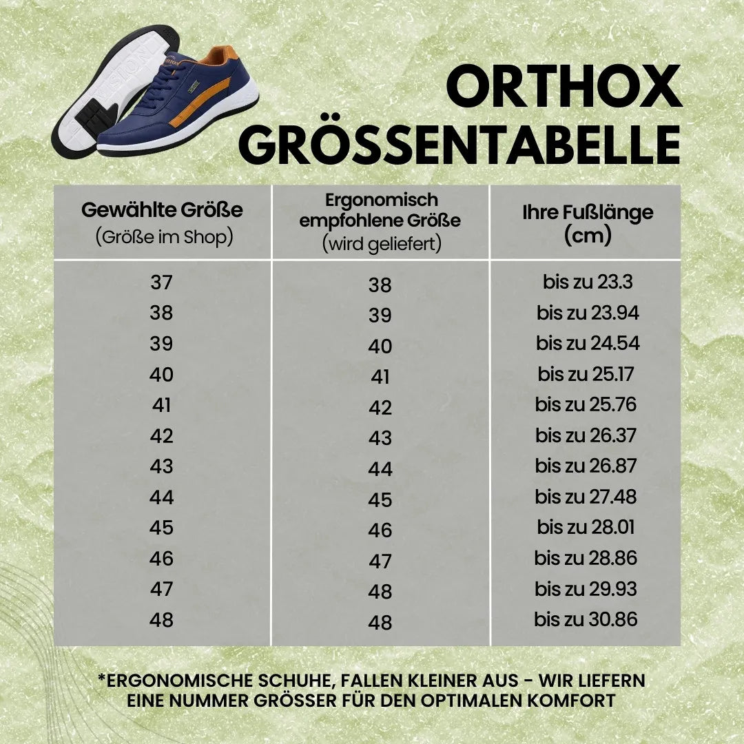 OrthoX - Schmerzlindernde Komfortschuhe - Unisex | Ergonomisches Design