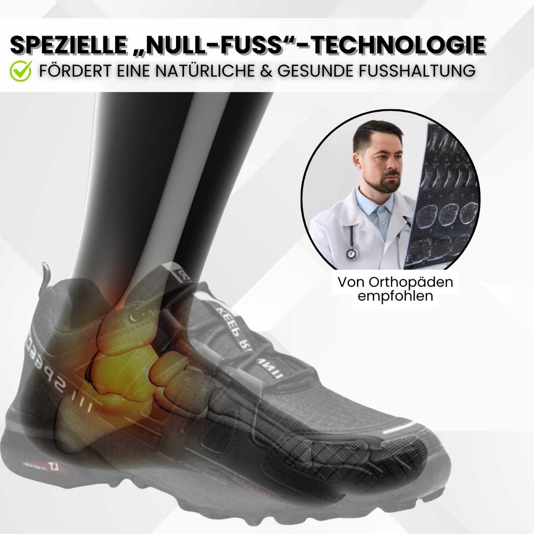 OrthoTrekking - Ergonomischer, wasserdichter & schmerzlindernder Trekking u.- Wanderschuh