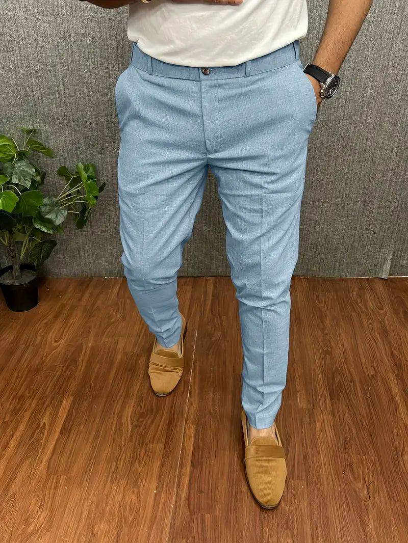 Herren Hose Slim Fit | Leicht Bequem-Embercourt