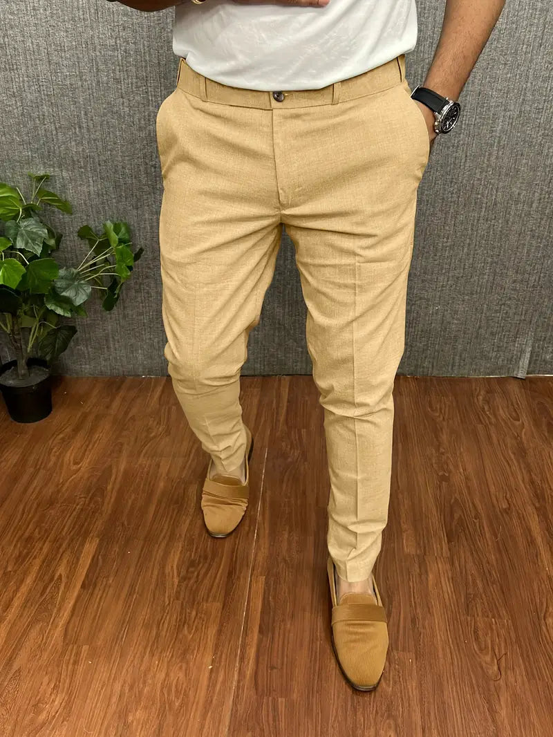 Herren Hose Slim Fit | Leicht Bequem-Embercourt