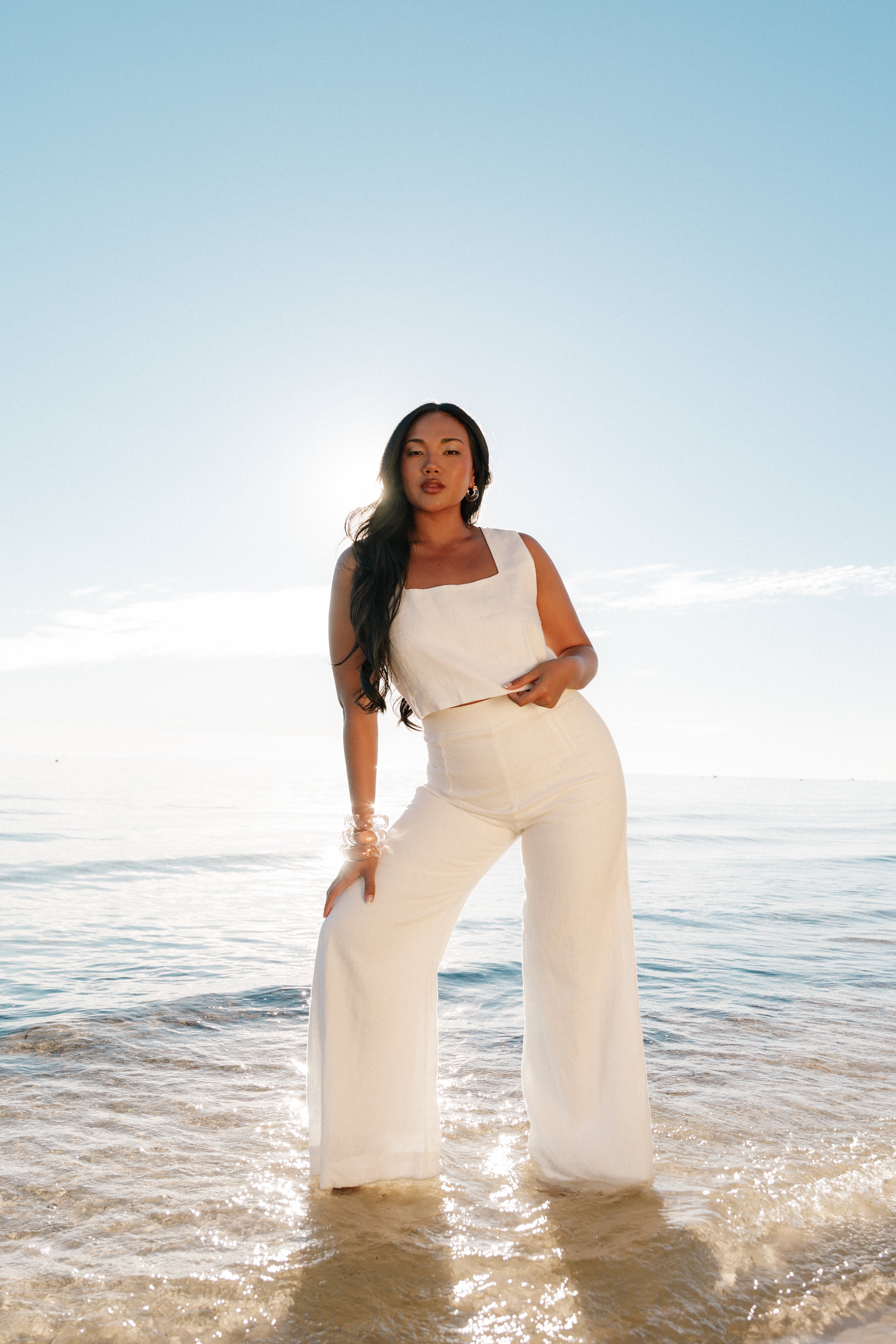 Devlin Pant - Cloud White-Lovveek