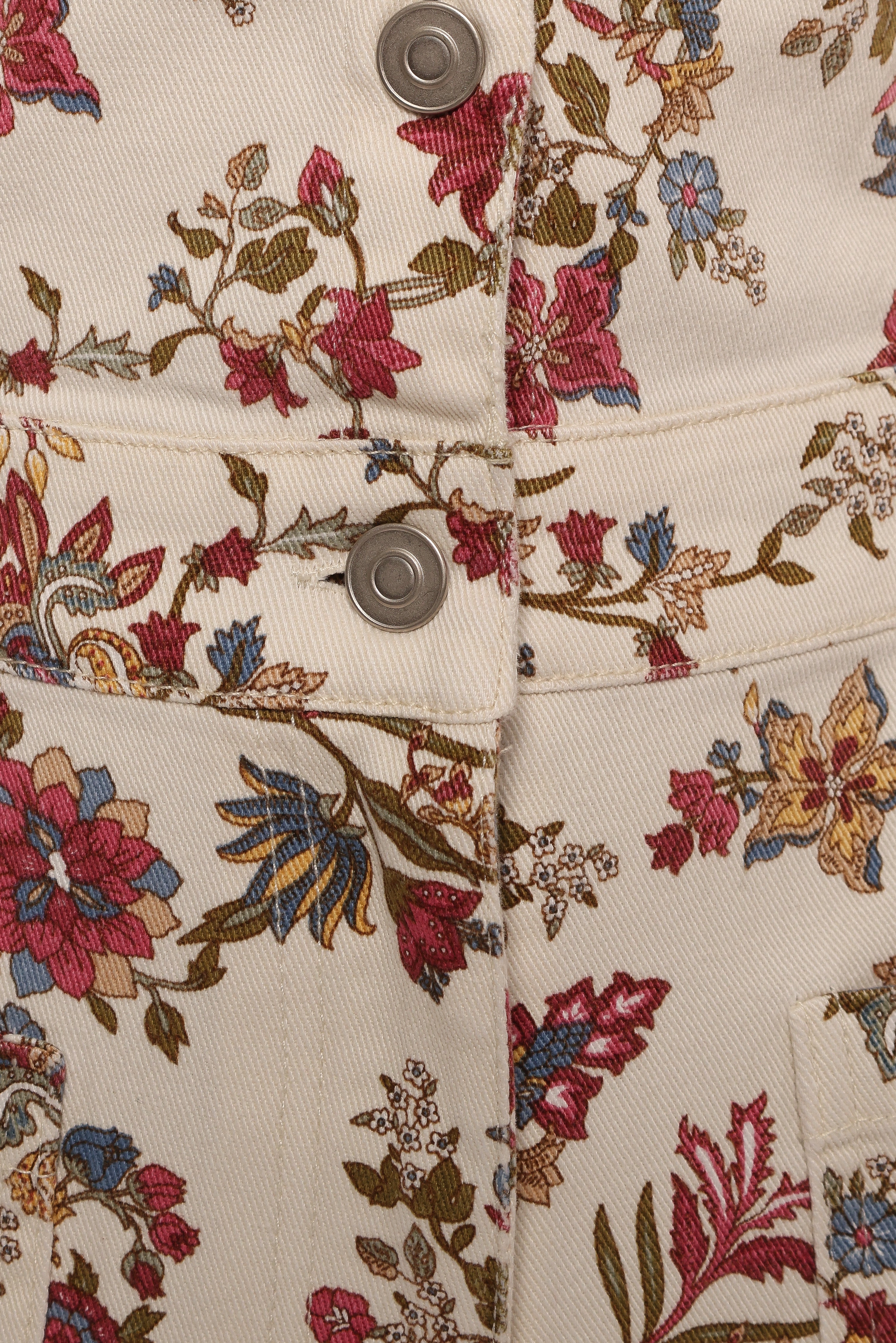 Gisel Jumpsuit - Ivory Multi-Lovveek