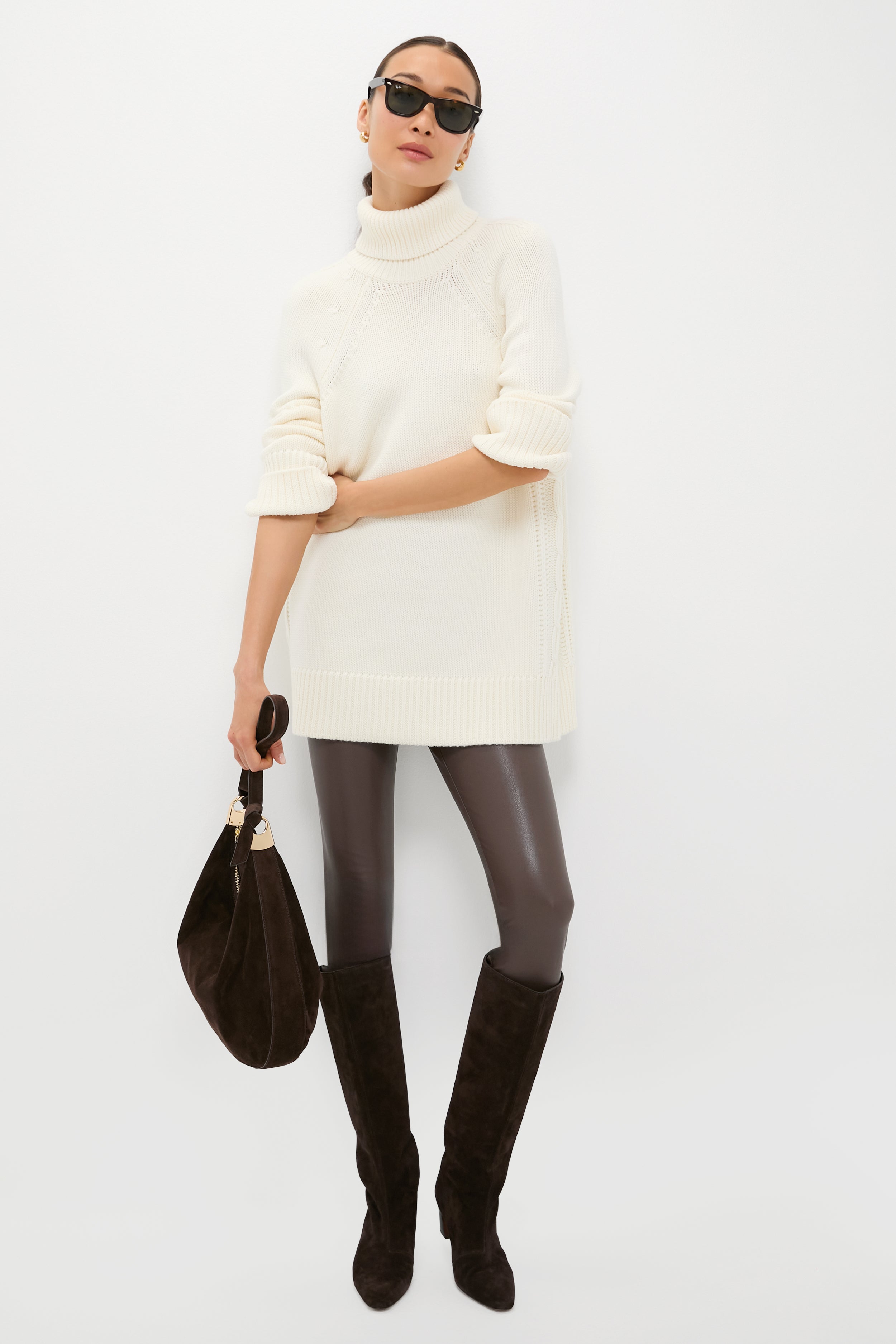 Ivory Louisa Turtleneck Sweater-Get Girly