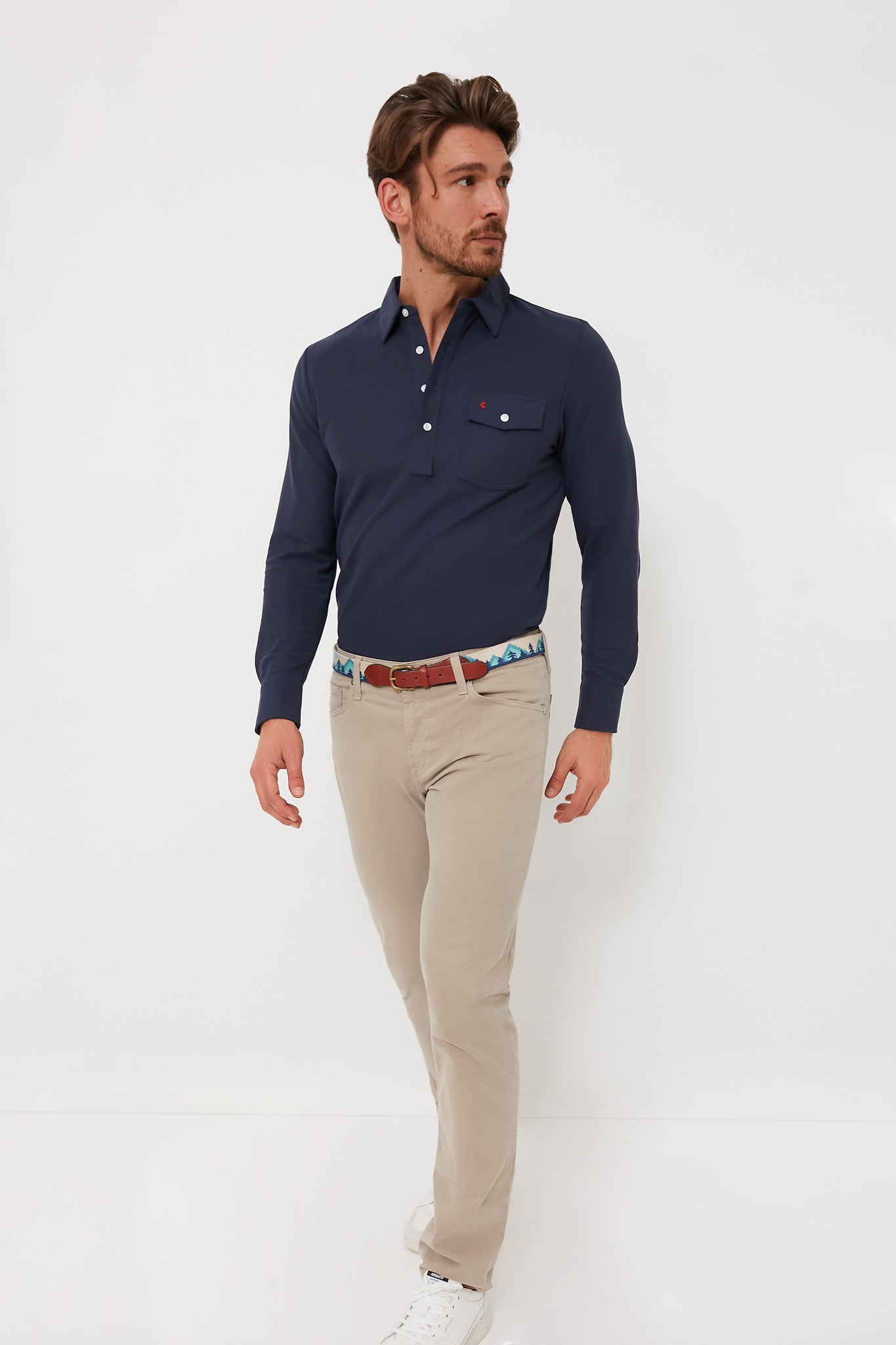 Alpine Needlepoint Belt-Get Girly