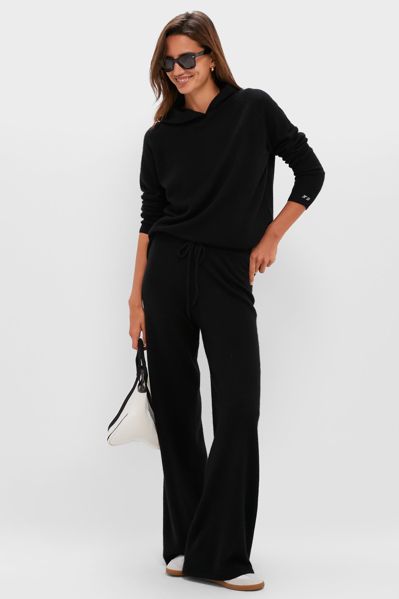 Black Cashmere Jane Pant-Get Girly