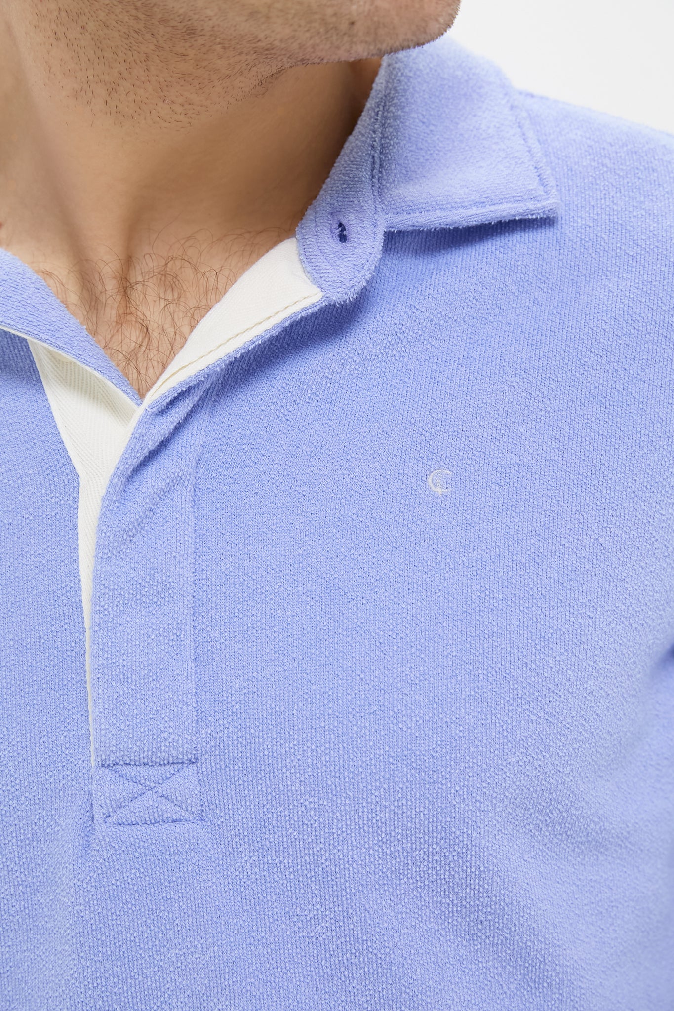 Big Chill Terry Collared Sweatshirt-Get Girly