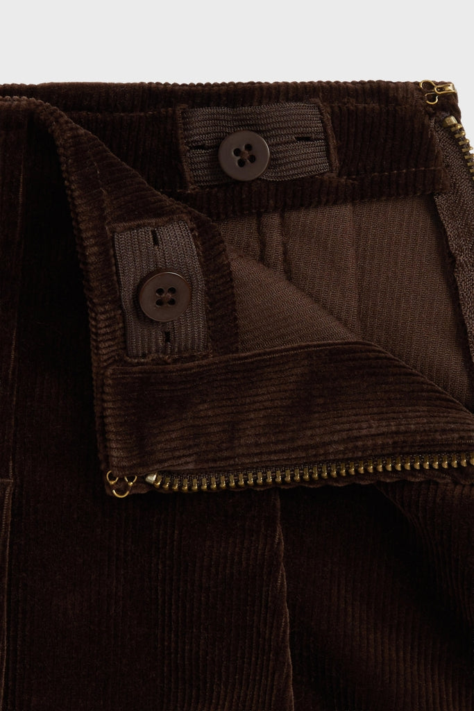 Girls Pleated Corduroy Skirt-Get Girly