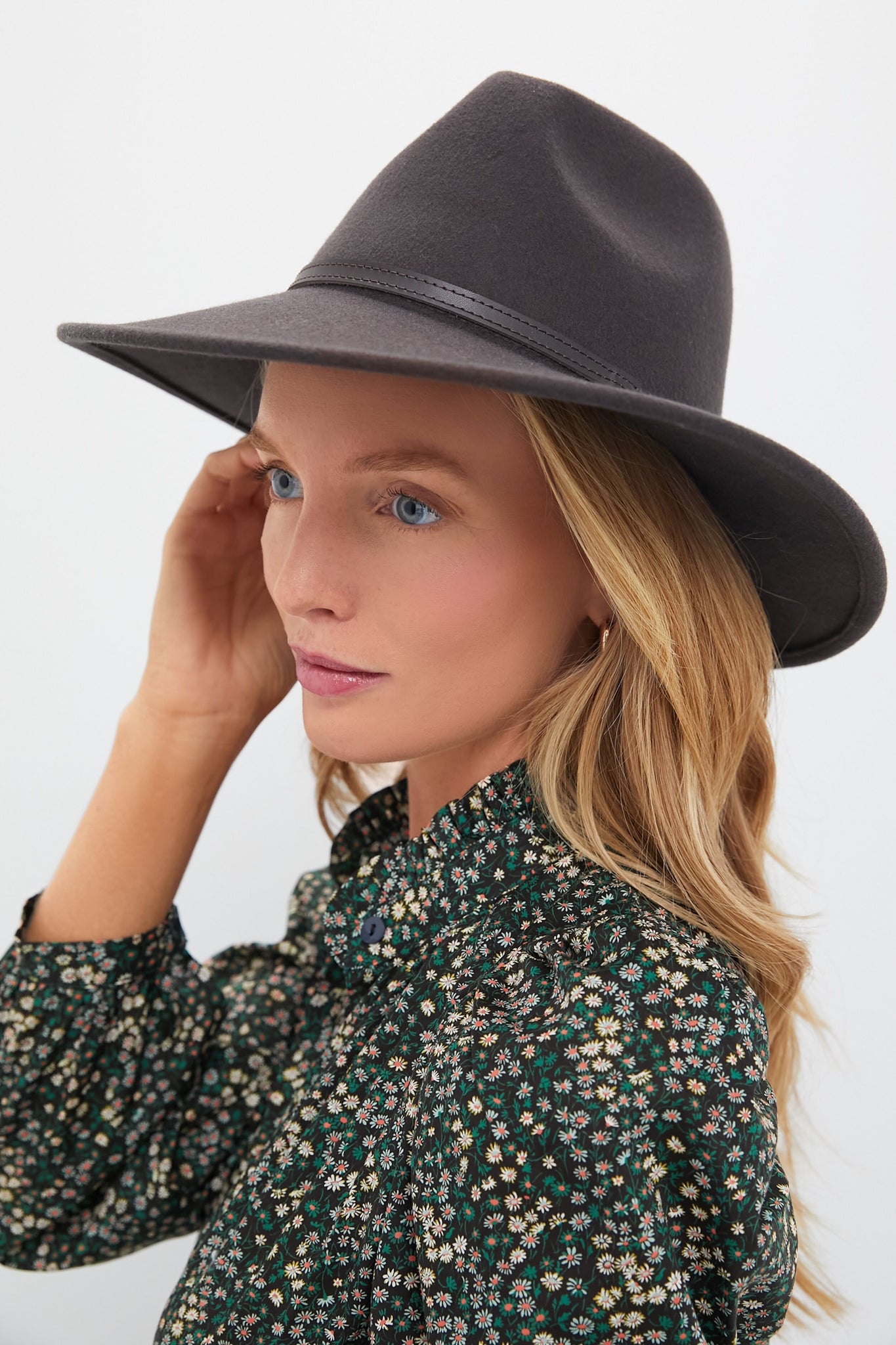 Chocolate Tack Fedora-Get Girly