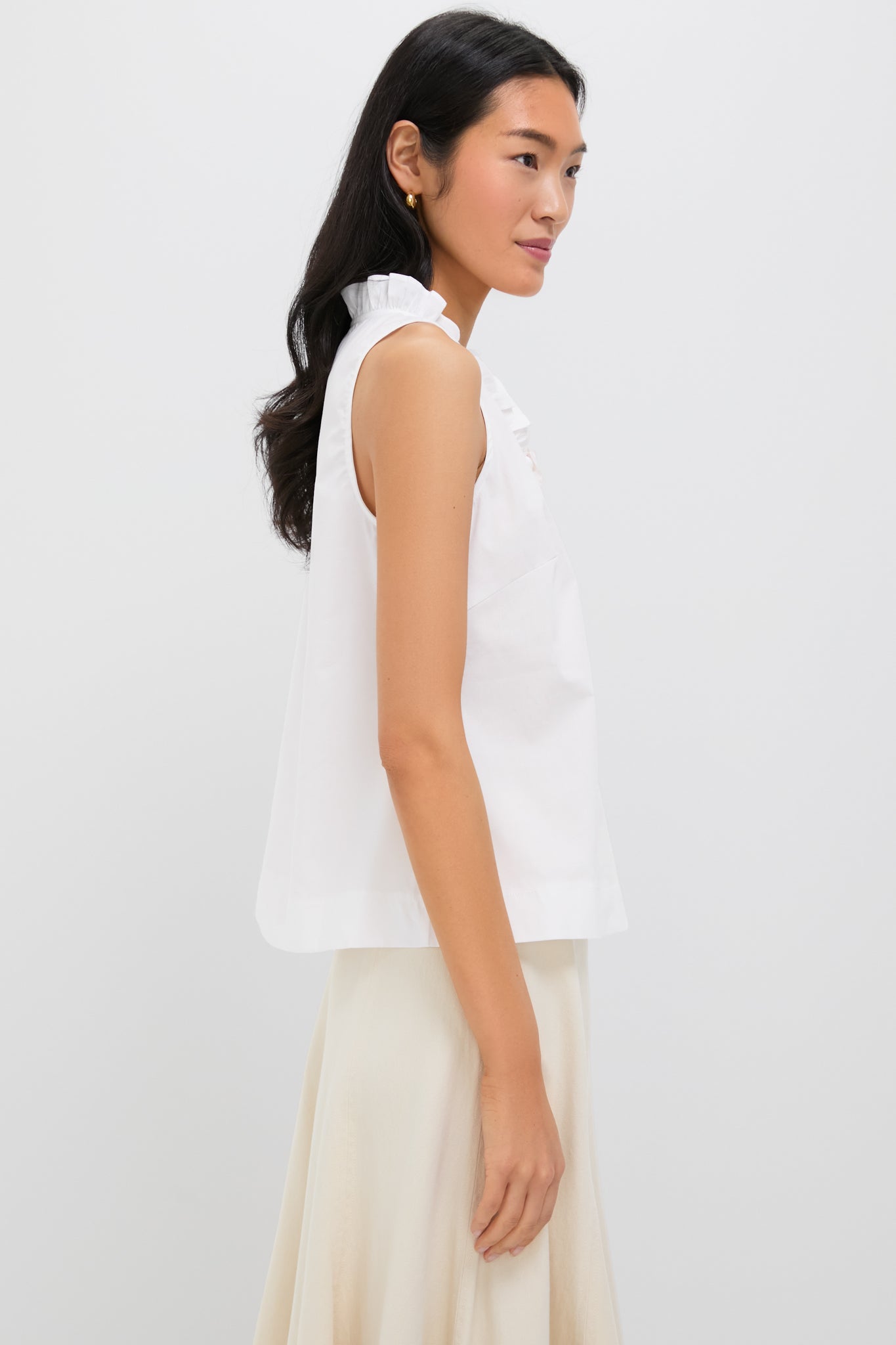 White Veronica Top-Get Girly