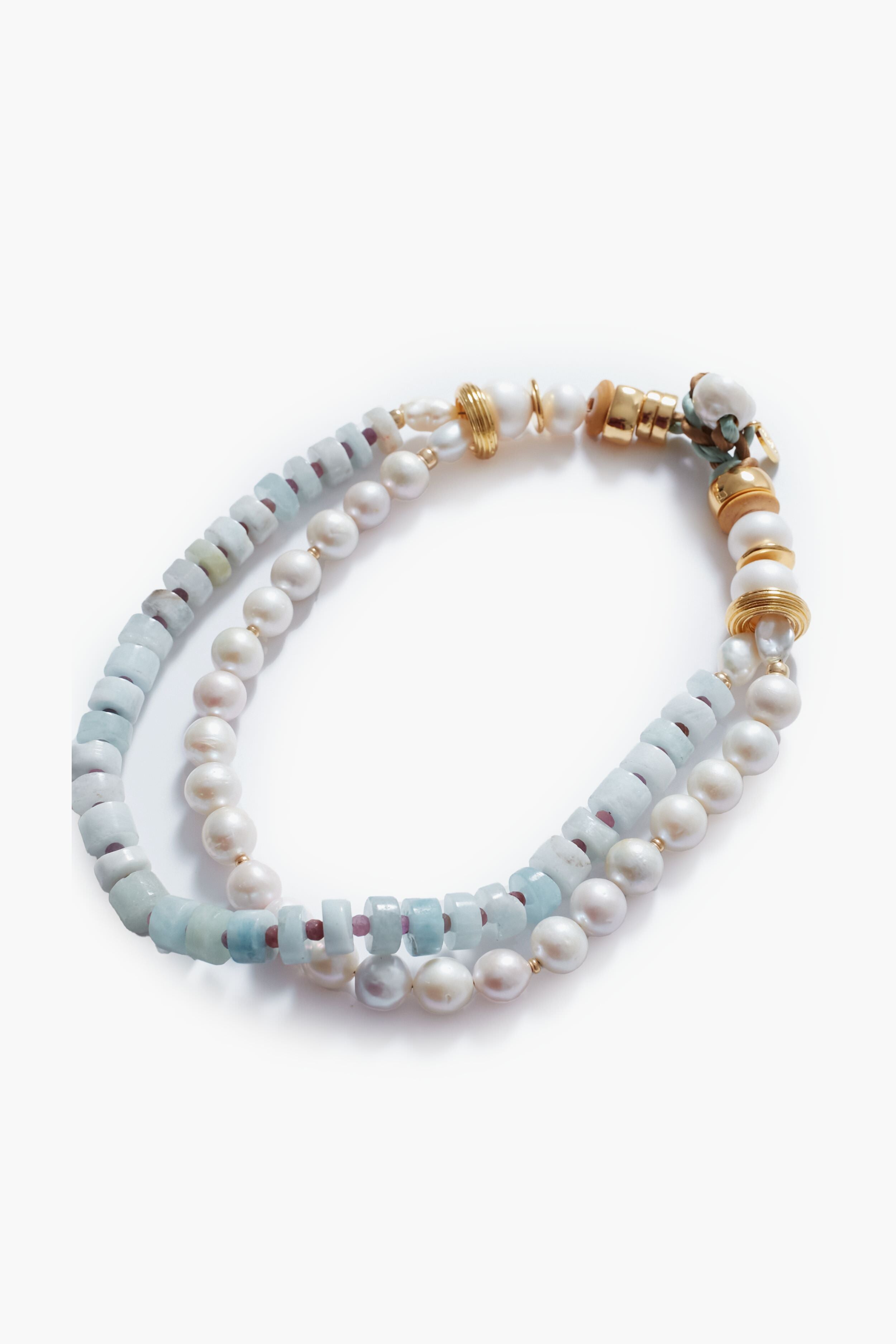 White Reyes Necklace-Get Girly