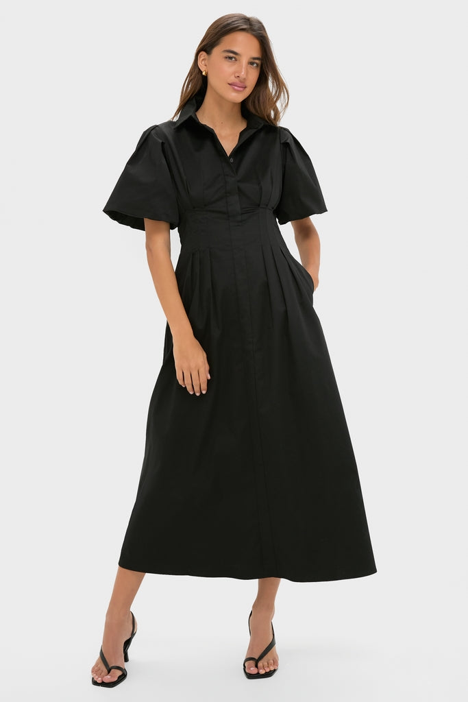 Black Delaney Dress-Get Girly