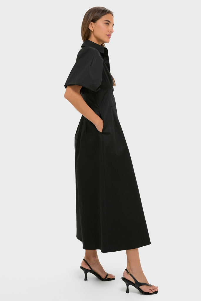 Black Delaney Dress-Get Girly