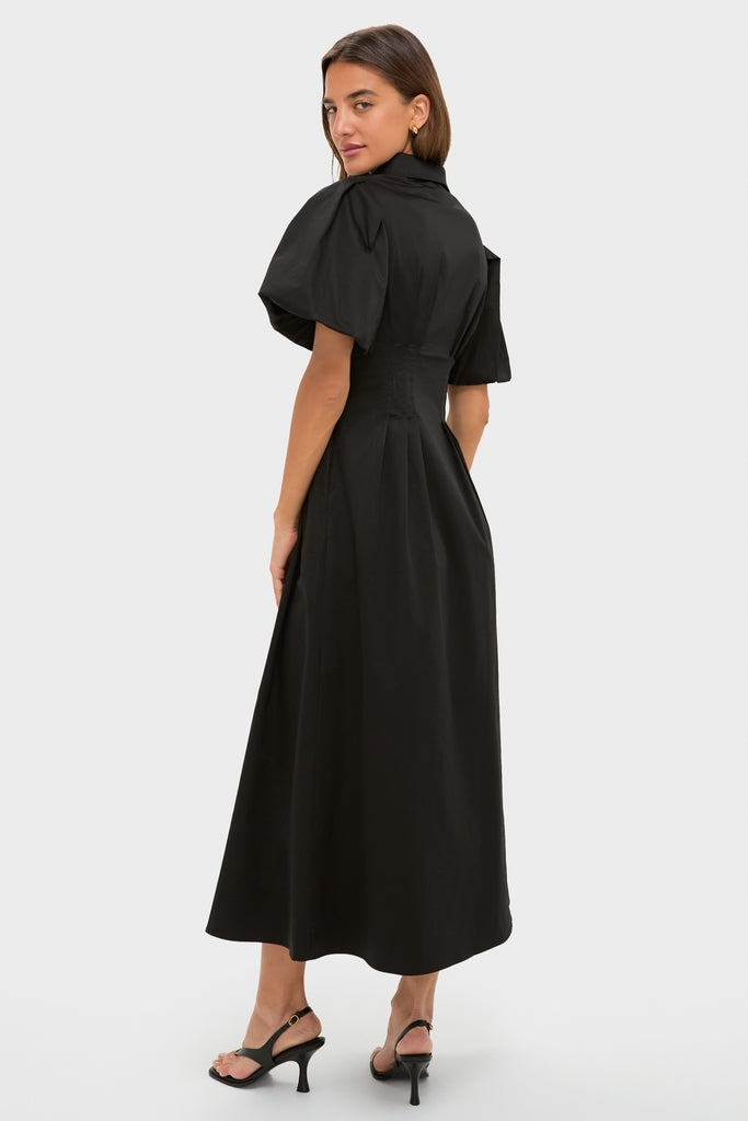 Black Delaney Dress-Get Girly