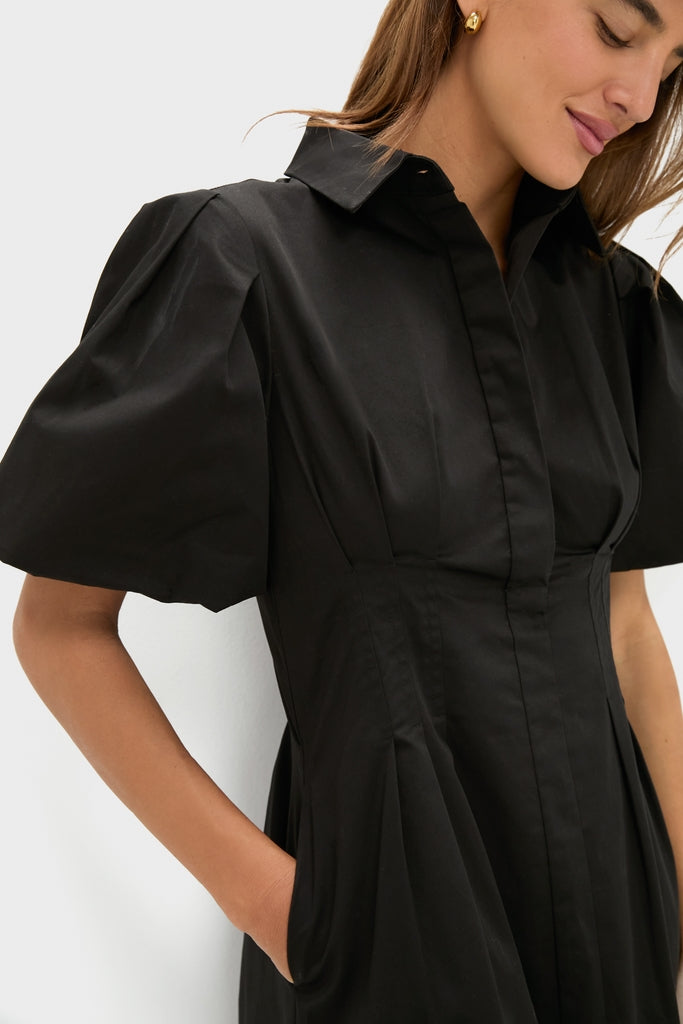 Black Delaney Dress-Get Girly