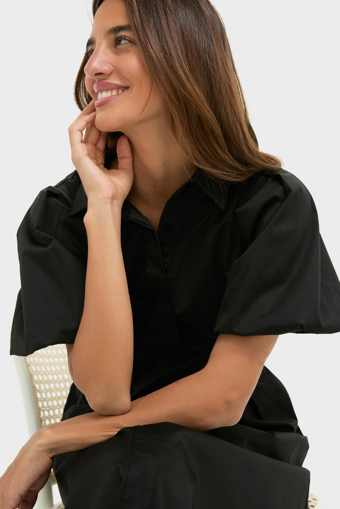 Black Delaney Dress-Get Girly