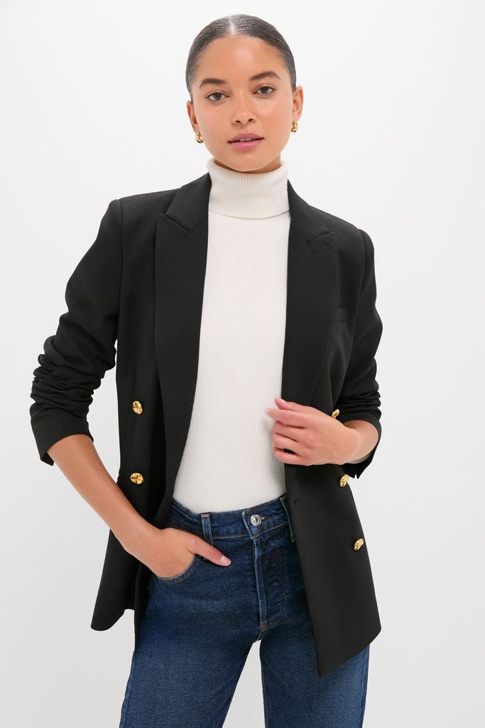 Black Diana Blazer-Get Girly
