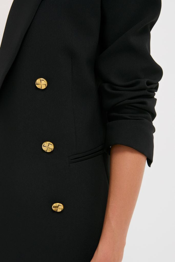 Black Diana Blazer-Get Girly
