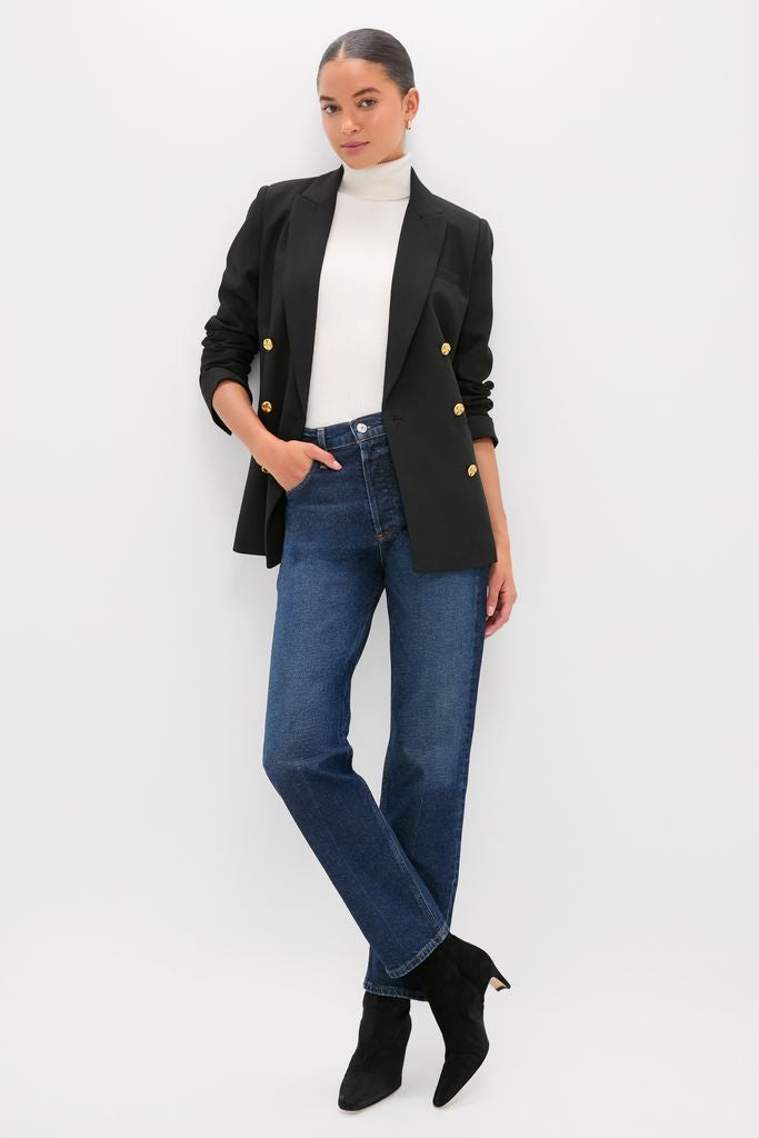 Black Diana Blazer-Get Girly