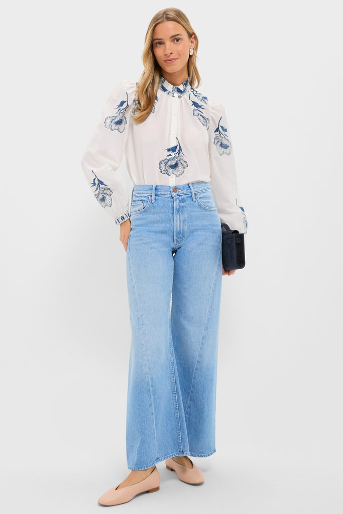 Ballet Pink Leather Nina Flats-Get Girly