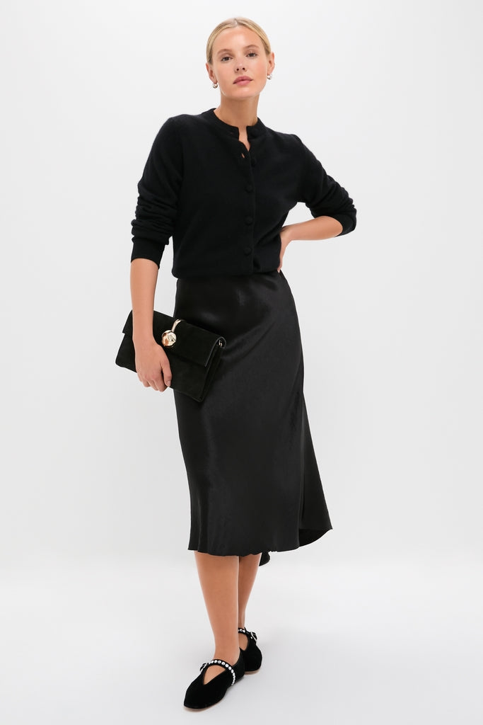 Black Stella Slippers-Get Girly