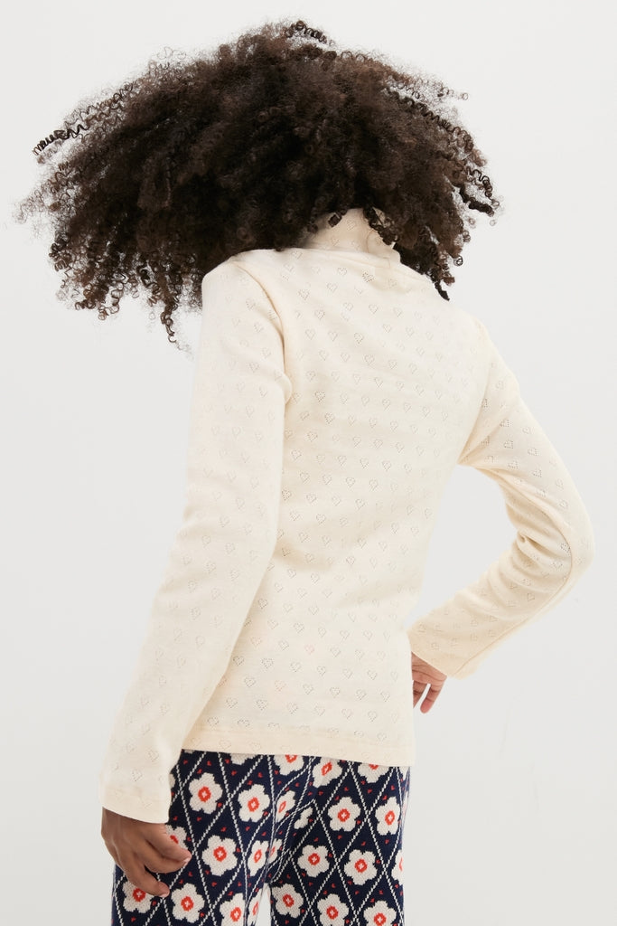 Bebe Heart Turtleneck-Get Girly