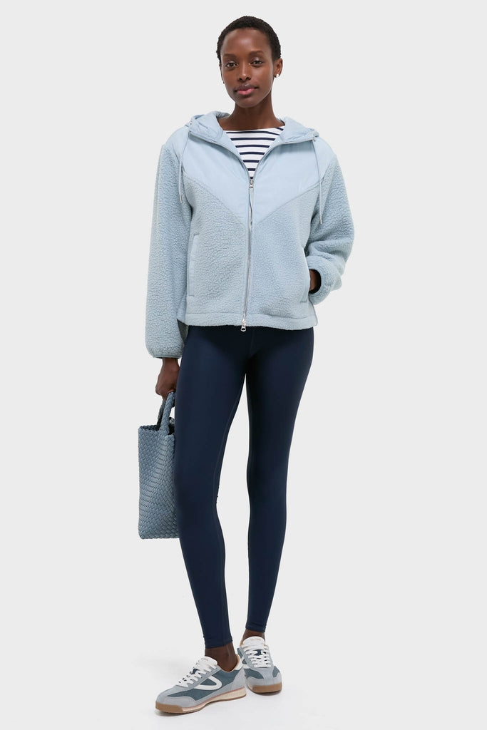 Ashley Blue Rosia Fleece Hoodie-Get Girly