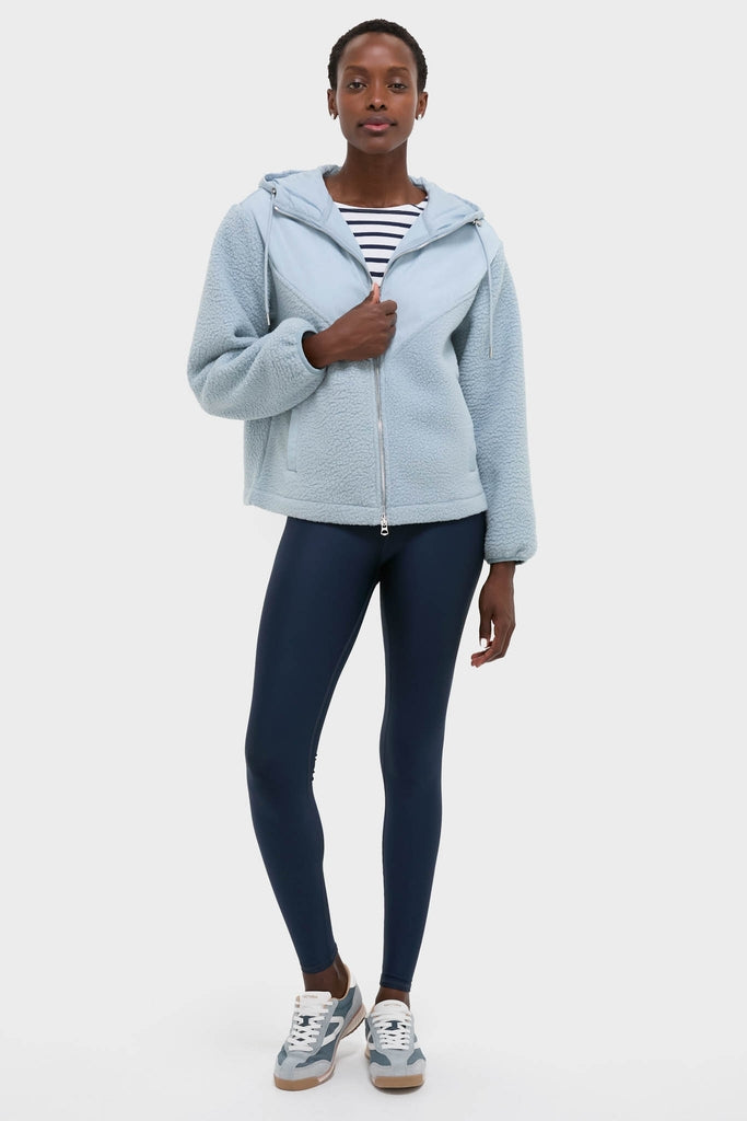 Ashley Blue Rosia Fleece Hoodie-Get Girly